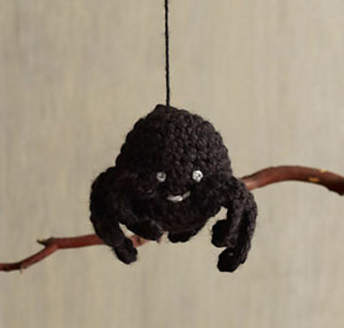 Amigurumi Spider Ornament