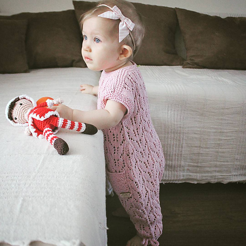Aurora Baby Girl Romper Suit