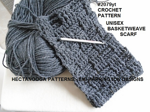 2079YT - BASKETWEAVE Scarf