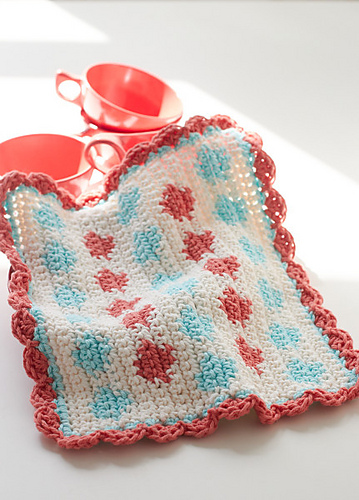 Polka Dot Dishcloth