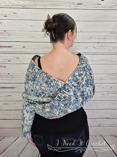 Blessed Bluebird Sweater Scarf