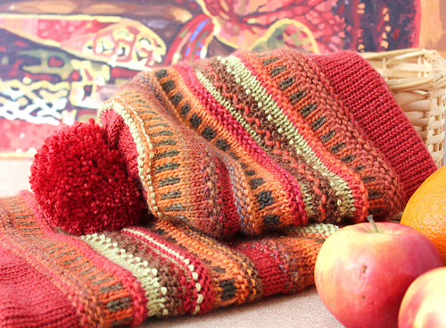 Terracotta Hat and Snood