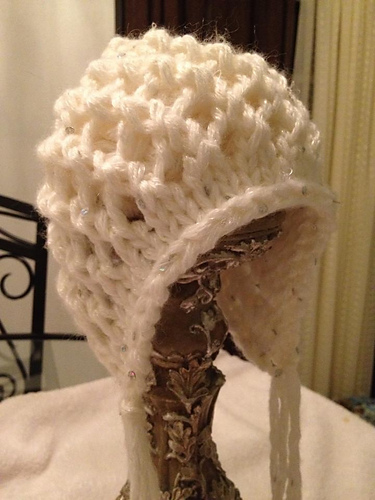 Lailah's Lacy Baby Bonnet