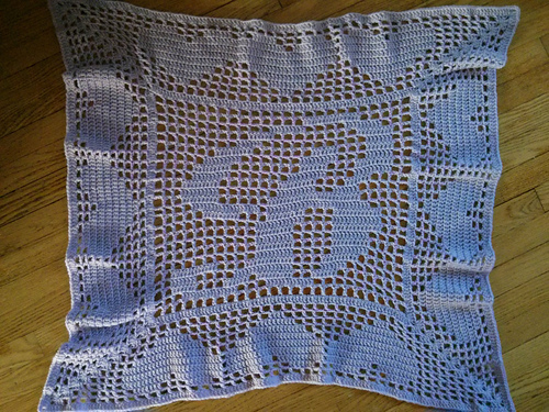Baby "B" Stroller Blanket