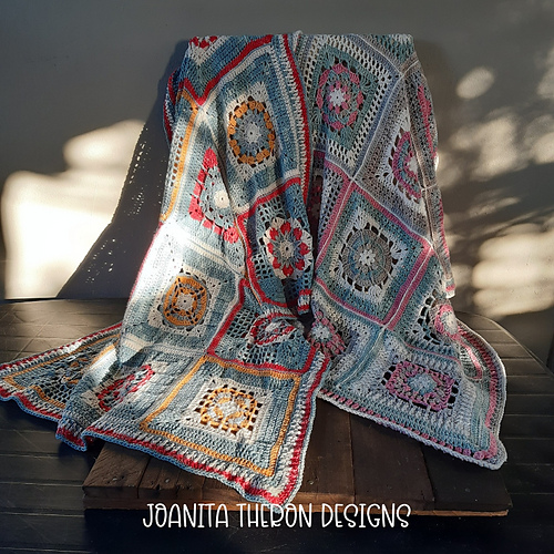 2019 Crochet A Block Throw