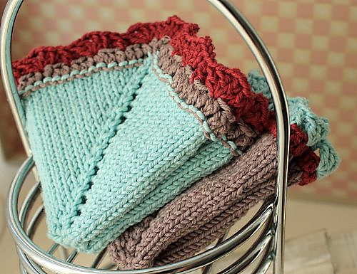 Vintage Hankie Washcloth