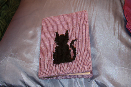 Black Cat Motif & Notebook Cover