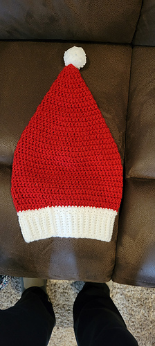 Seamless Santa Hat