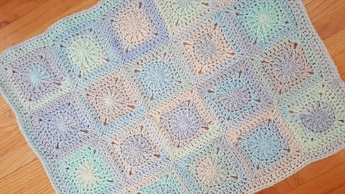 Granny Dot Baby Blanket