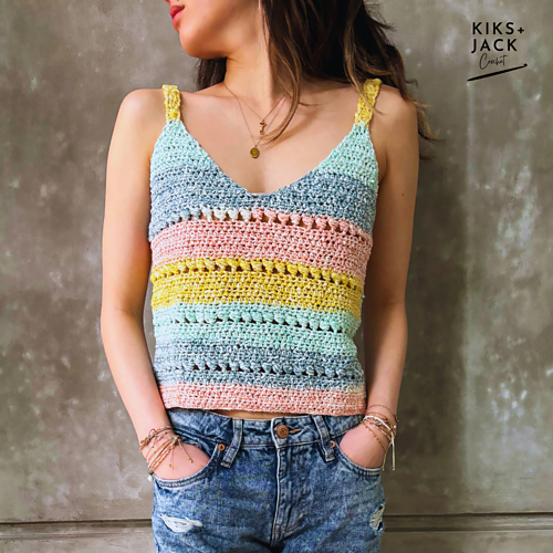 The Beach Crochet Tank Top