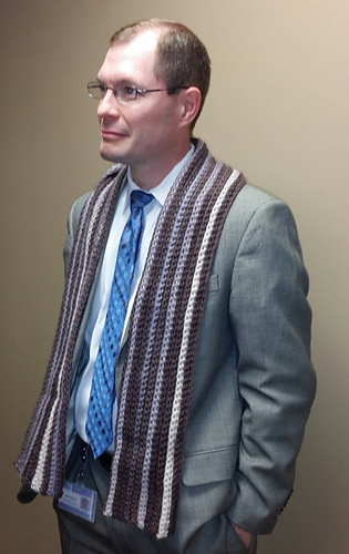 Men's Ribbed Scarf & Hat Set