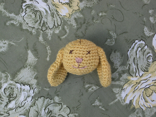 Amigurumi Vintage Rabbit Charm