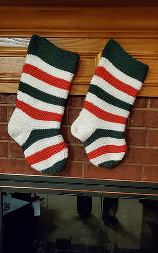 Gramma Betty’s Ribbon Candy Christmas Stocking