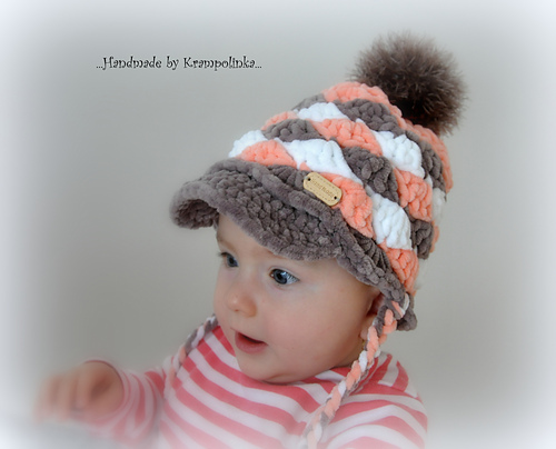Shell Hat with a brim