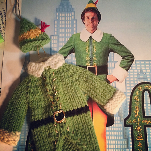Buddy the Elf Sweater & Hat