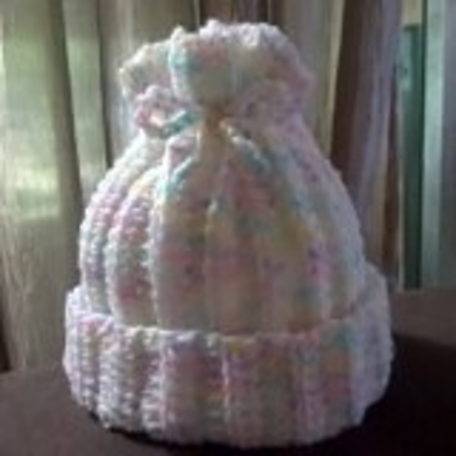 Easy Crocheted Newborn Baby Hat & Booties