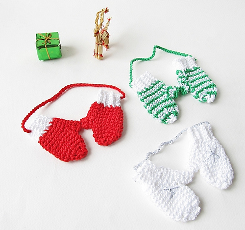Christmas Mittens Ornament
