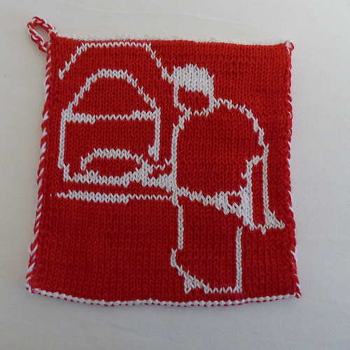 Pizza Baker Potholder