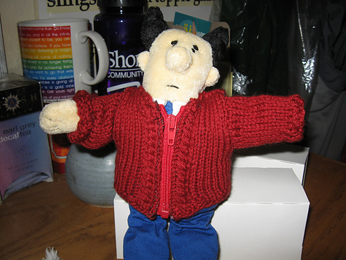 Miniature Mr. Rogers Sweater