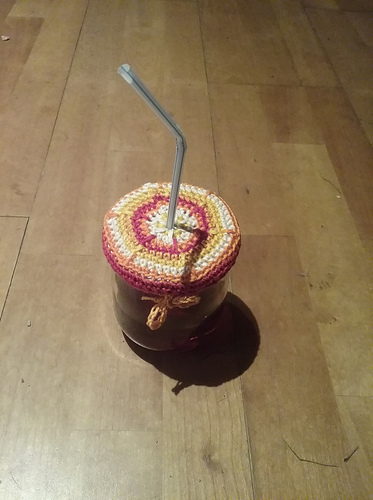 Sommertrinkglas Sonnenblüte
