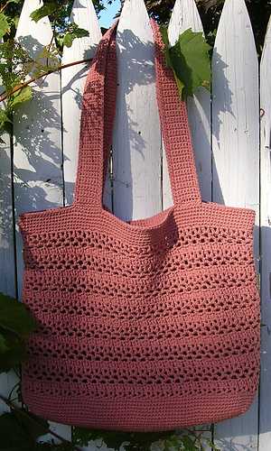 Lacy V Shopping Bag