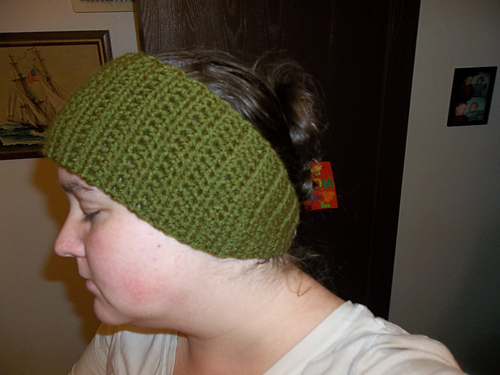 Simple Crochet Ear Warmer Headband