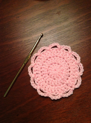 Scalloped Drink Coaster
