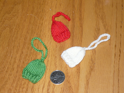Mini Hat Ornaments