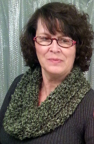 Moss Green Mobius Cowl