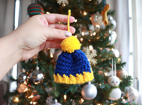 Beanie Ornament
