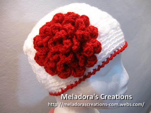 Flat Rose Flower
