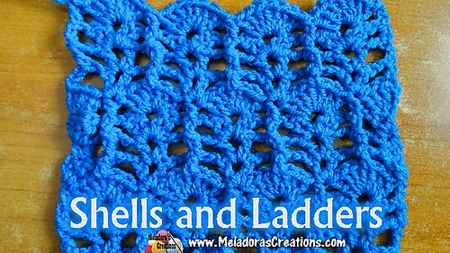 Shells and Ladders Crochet Stitch
