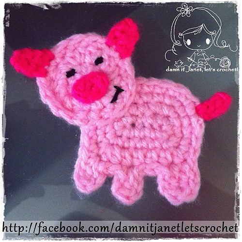 Piggy Applique
