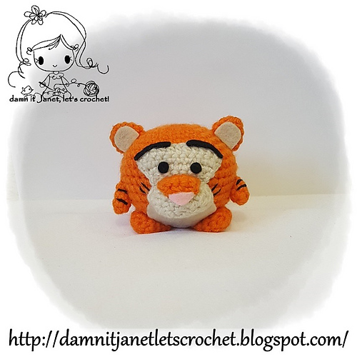 Round Plush Tigger