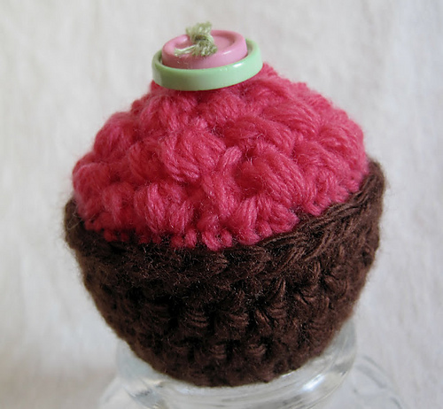 Calorie-Free Crochet Cupcake