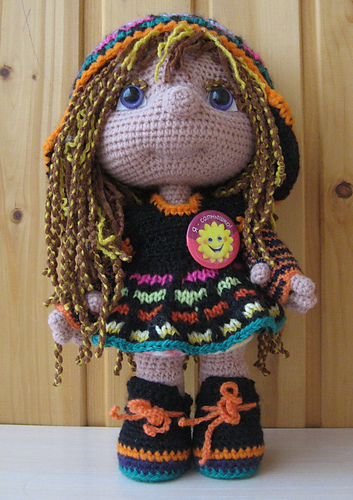 Baby in a rastaman dress