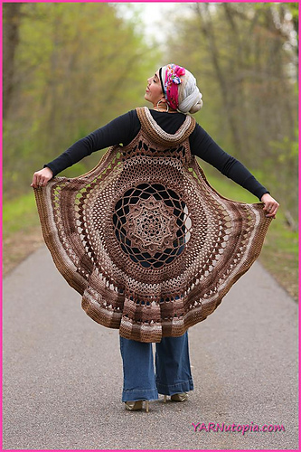Spring Sun Mandala Vest