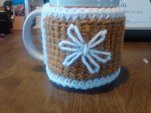 Personalized Tunisian Mug Wrap