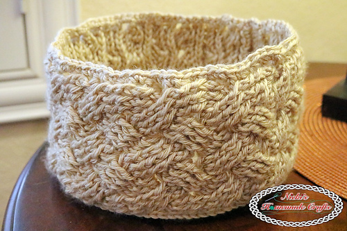 Woven Cable Basket
