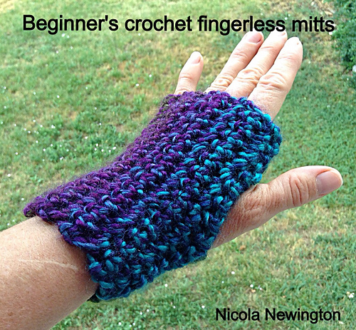 Beginner's Fingerless Mitts