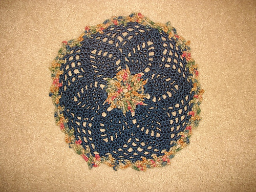 Single Six Pineapple Doily
