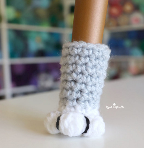 Cat paw chair socks