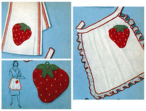 Strawberry Hostess Set #7110