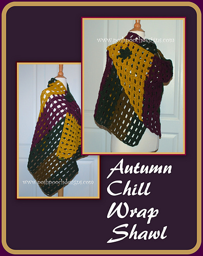 Autumn Chill Wrap Shawl