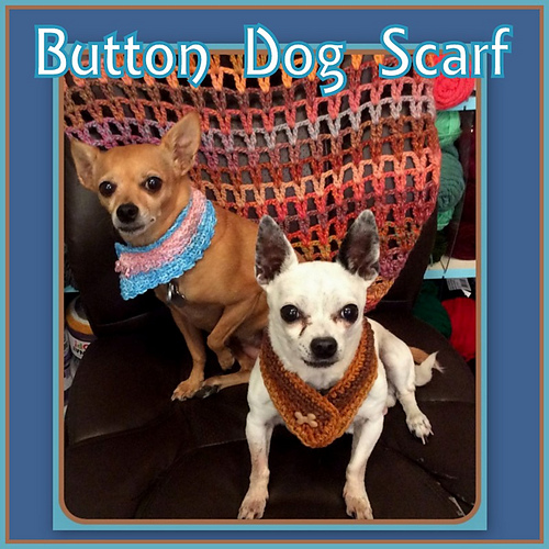 Button Scarf For Dogs