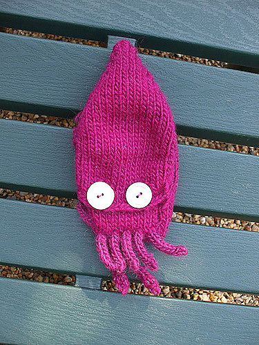 Squid-shaped phone case