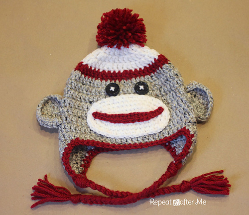 Sock Monkey Hat