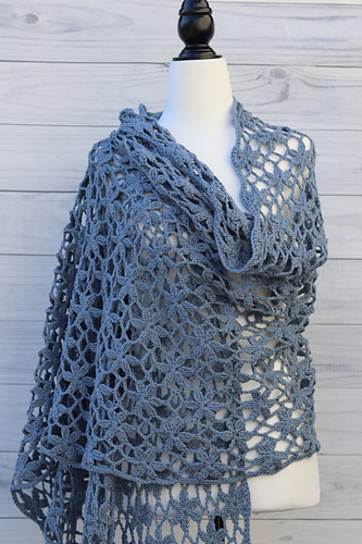 Orchid Shawl