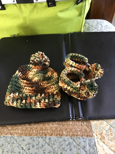 Camo Booties