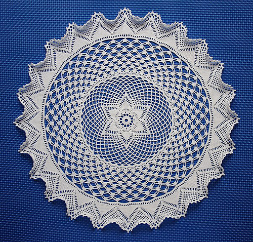 Setting Sun Doily #S-892
